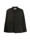 Wool Blend Jacket Black - OUR LEGACY - BALAAN 2