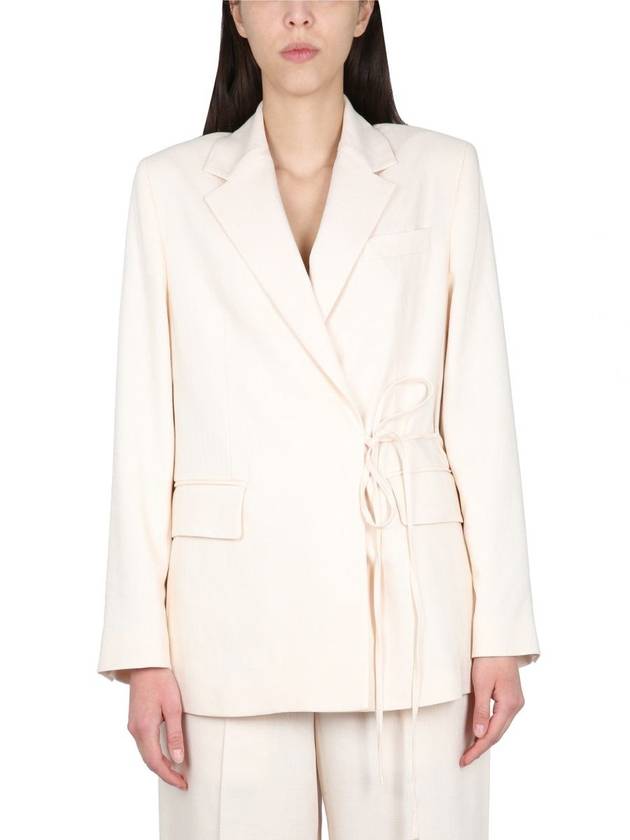 Outerwear 3441MDG12 23710104 IVORY - MSGM - BALAAN 2