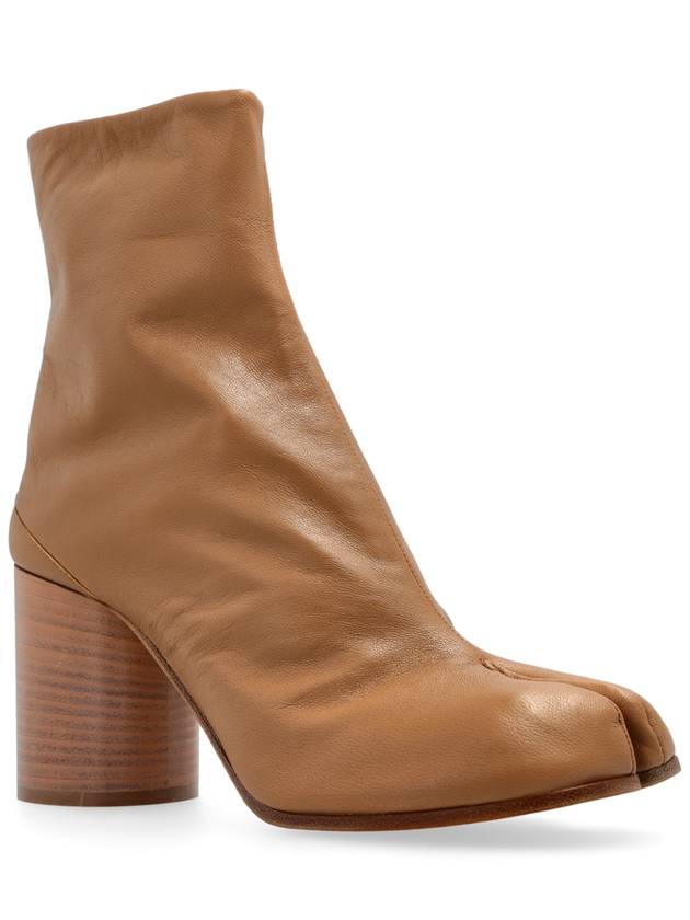 Tabi Ankle Leather Middle Boots Brown - MAISON MARGIELA - BALAAN 5