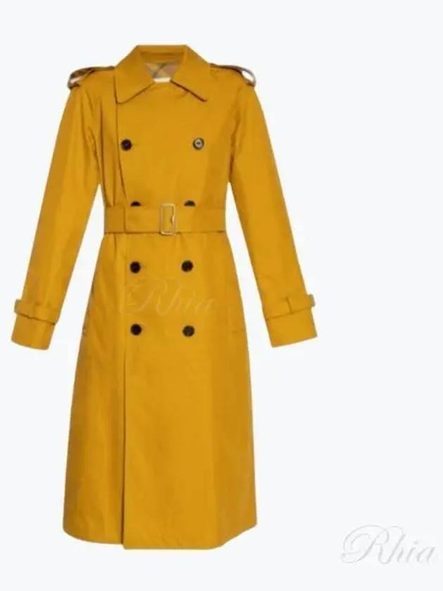 gabardine long trench coat 8089127 - BURBERRY - BALAAN 2