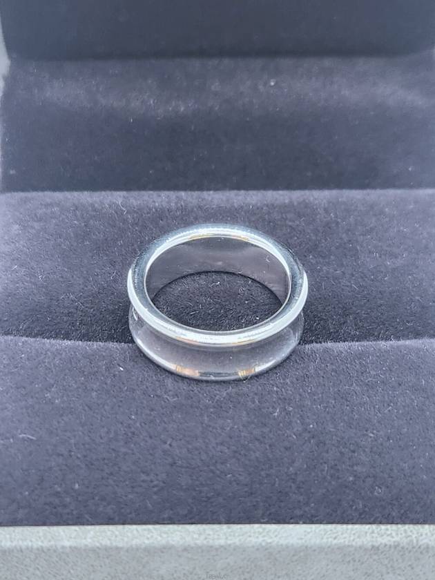 Daol Sangin Store Tiffany 1837 Silver Ring Condition A - TIFFANY & CO. - BALAAN 5