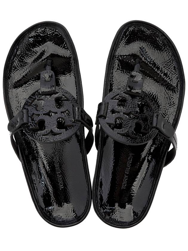 Miller Cloud Rug Flip Flops Black - TORY BURCH - BALAAN 3