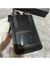 Re-Nylon Saffiano Leather Mini Bag Black - PRADA - BALAAN 9