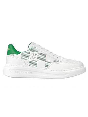 Beverly Hills Low-Top Sneakers Green Fannit - LOUIS VUITTON - BALAAN 1