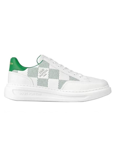 Beverly Hills Low-Top Sneakers Green Fannit - LOUIS VUITTON - BALAAN 1