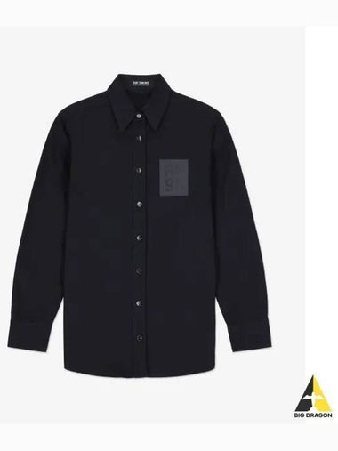 Denim Shirt Dark Navy 231W242100800044 - RAF SIMONS - BALAAN 1