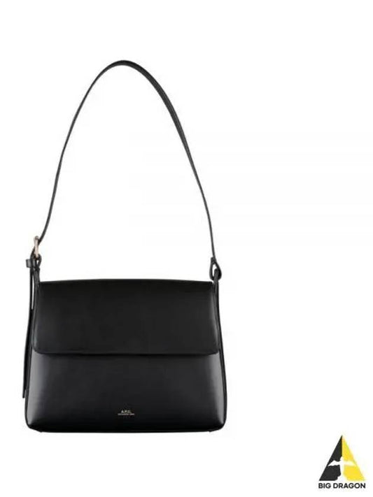 Virginie Flap Shoulder Bag Black - A.P.C. - BALAAN 2