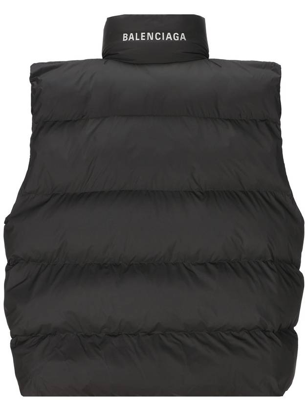 Wrap Puffer Padded Vest Black - BALENCIAGA - BALAAN 3