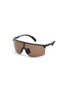 Semi-Rimless Sport Sunglasses Black - ADIDAS - BALAAN 1