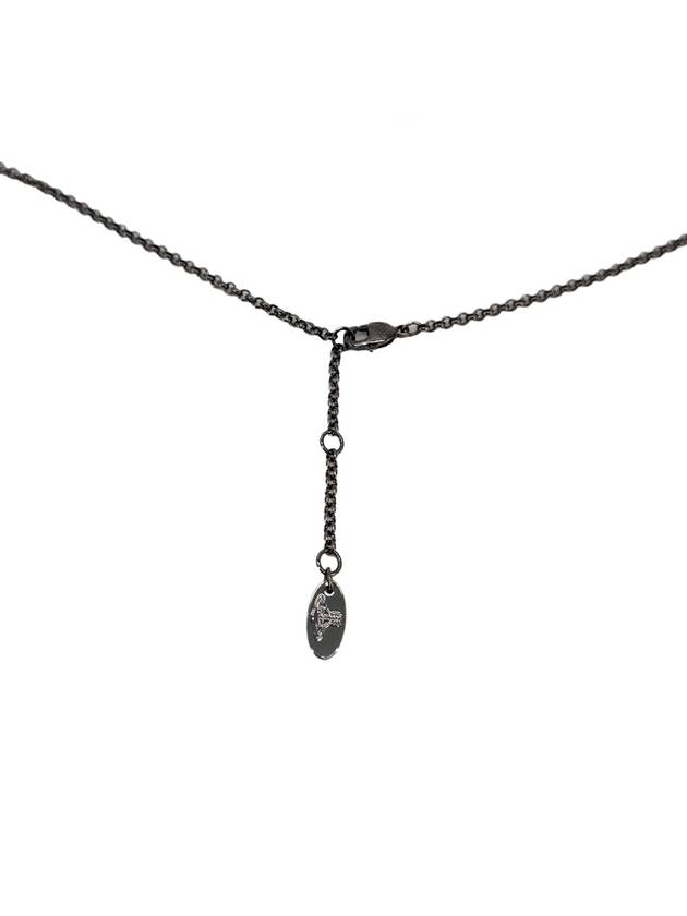 Mini Bas Relief Pendant Necklace Silver - VIVIENNE WESTWOOD - BALAAN 3