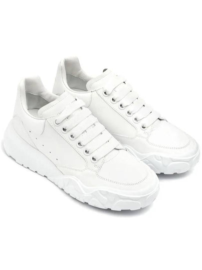 Court Trainer Low Top Sneakers All White - ALEXANDER MCQUEEN - BALAAN 2