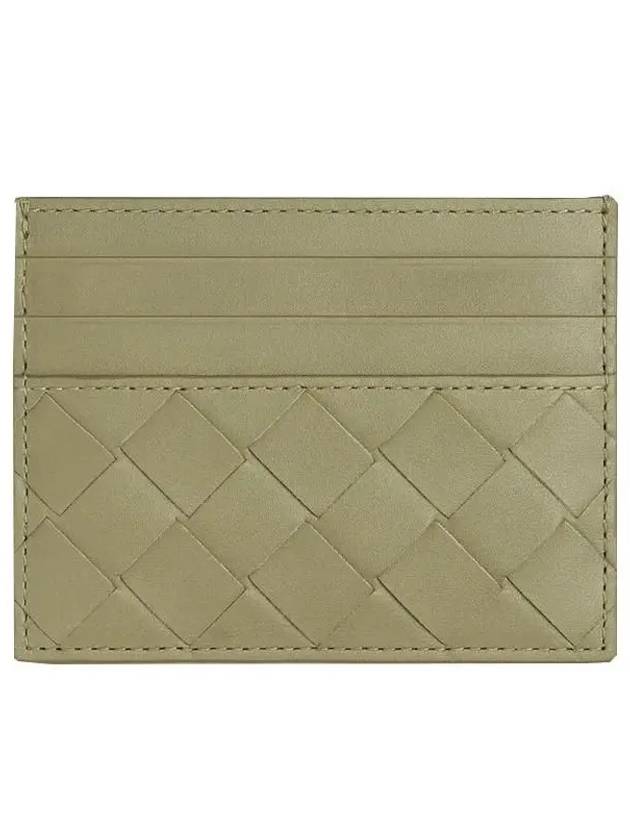 Intrecciato Leather Card Wallet Beige - BOTTEGA VENETA - BALAAN 2