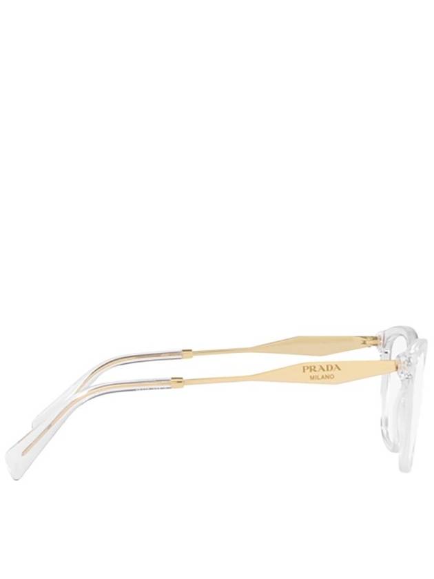 Eyewear Logo Cat Eye Eyeglasses White - PRADA - BALAAN 4