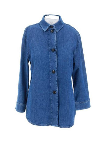 Shirt 29116081600 000 001 BLU NOTTE - S MAX MARA - BALAAN 1