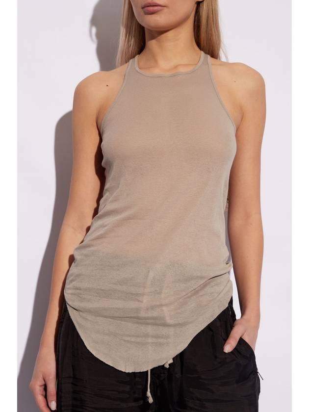 Rick Owens ‘Rib’ Tank Top, Women's, Grey - RICK OWENS - BALAAN 3