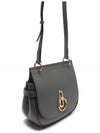 Amberley Classic Satchel Small Grain Shoulder Bag Charcoal - MULBERRY - BALAAN 4