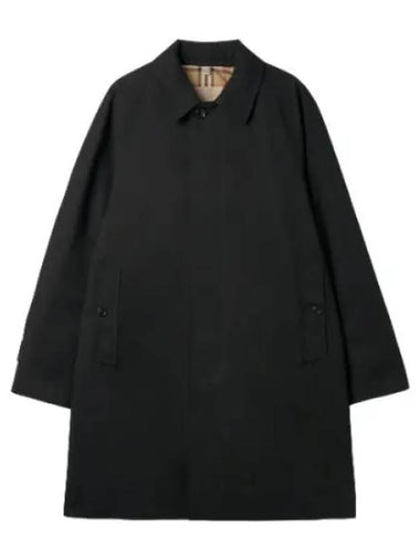 Mid Length Camden Heritage Car Coat Black - BURBERRY - BALAAN 1