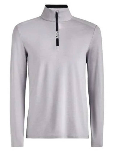 Men s Brushed Back Tech Quarter Zip Pullover GMM000001LHGR - G/FORE - BALAAN 1