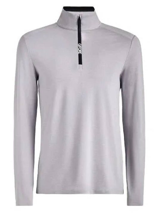 Men s Brushed Back Tech Quarter Zip Pullover GMM000001LHGR - G/FORE - BALAAN 1