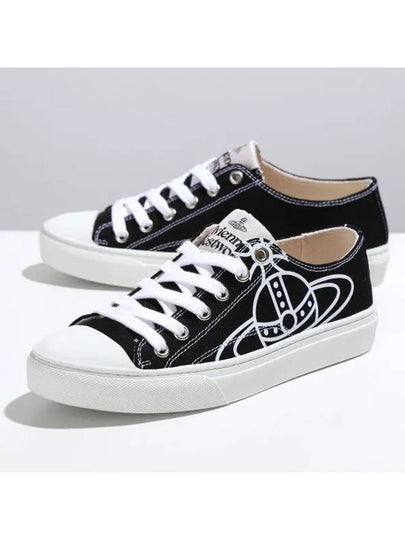 ORB Logo Low Top Sneakers Black - VIVIENNE WESTWOOD - BALAAN 2