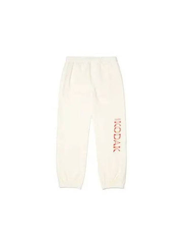 KODAK Apparel Camera Club Cotton Jogger Pants IVORY - KODO - BALAAN 1