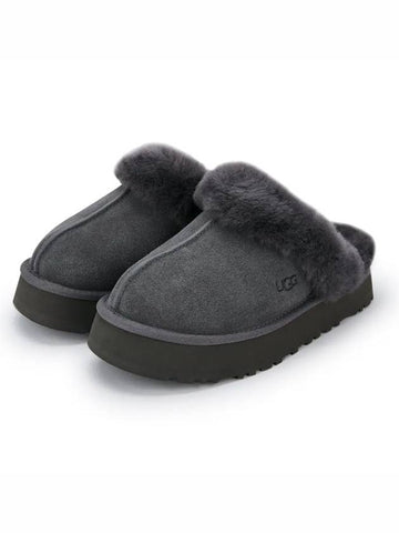 Women s Disket Charcoal Slippers 1122550 - UGG - BALAAN 1