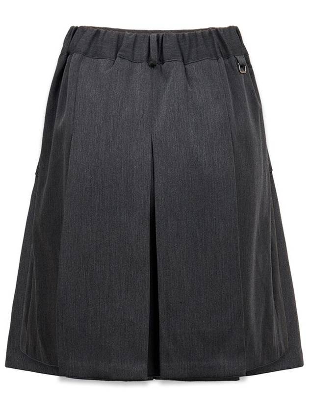 Women s Bella Midi Skirt Charcoal MCFW24SK2CH - MACKY - BALAAN 3