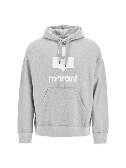 Miley Big Logo Hoodie Grey White - ISABEL MARANT - BALAAN 2