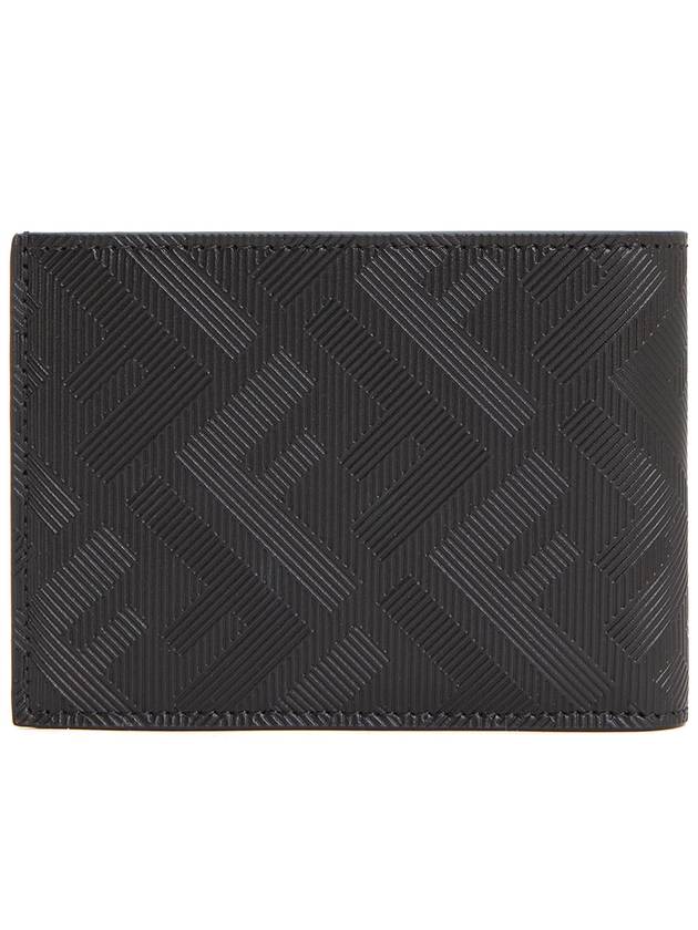 Shadow Diagonal Bifold Wallet Black - FENDI - BALAAN 3