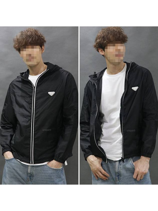 Re-Nylon Blouson Jacket Black - PRADA - BALAAN 2