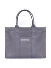 Hardware Medium Grain Calfskin Tote Bag Dark Grey - BALENCIAGA - BALAAN 1