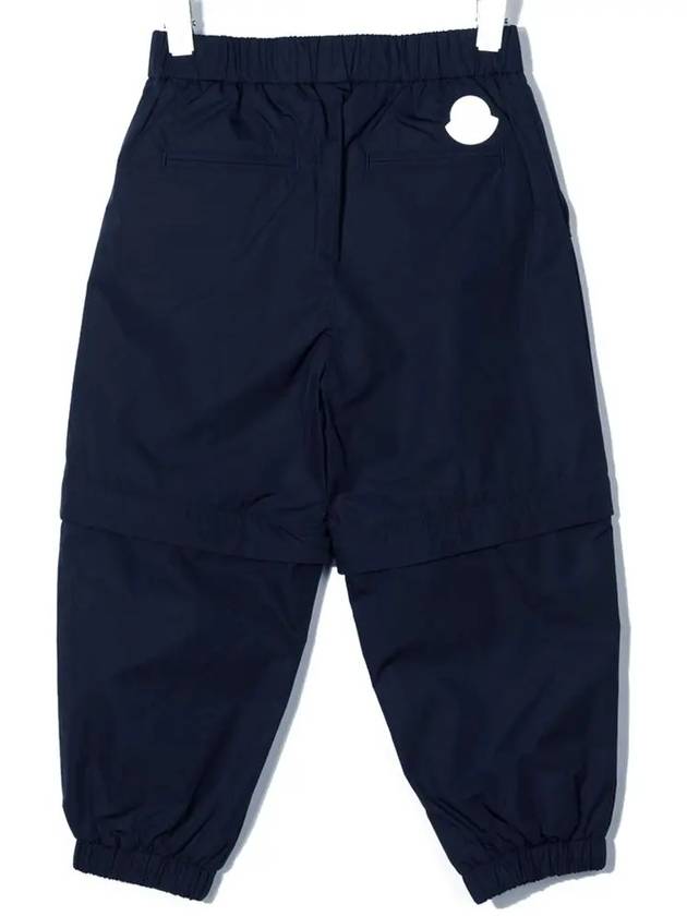 Kids Back Logo Pants 2A000 07 54A91 74S - MONCLER - BALAAN 3