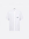 Handwriting 1947 Long Sleeve Shirt White - DIOR - BALAAN 2