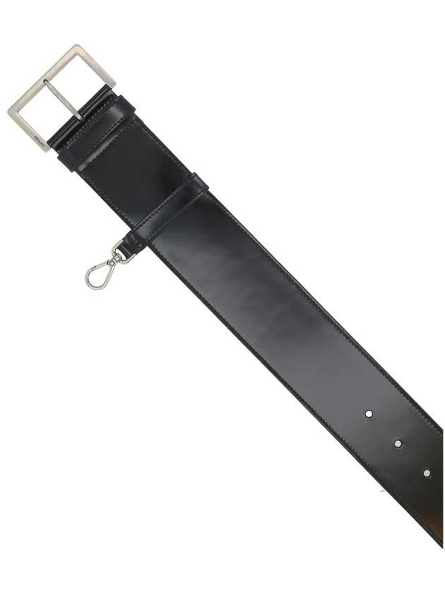 Leather wrist strap black - PRADA - BALAAN 5