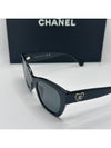 Domestic Department Store A S Available Heart CC Logo Asian Fit Sunglasses A71468 - CHANEL - BALAAN 5