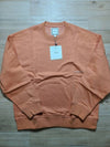 Orange Leather Patch Sweatshirt Salmon Sweatshirt W233TS22716S - WOOYOUNGMI - BALAAN 4