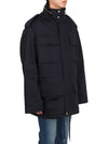 Pocket Patch Jacket Nautic Blue - AMI - BALAAN 6