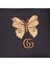 Butterfly Card Wallet Black - GUCCI - BALAAN 4