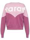 Houston Logo Print Sweatshirt Rose Pink - ISABEL MARANT - BALAAN 3