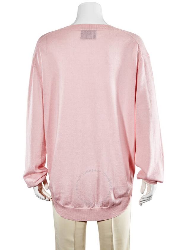 Markus Lupfer Ladies Sequin Lips Sweater in Pink Size Small - MARKUS LUPFER - BALAAN 3