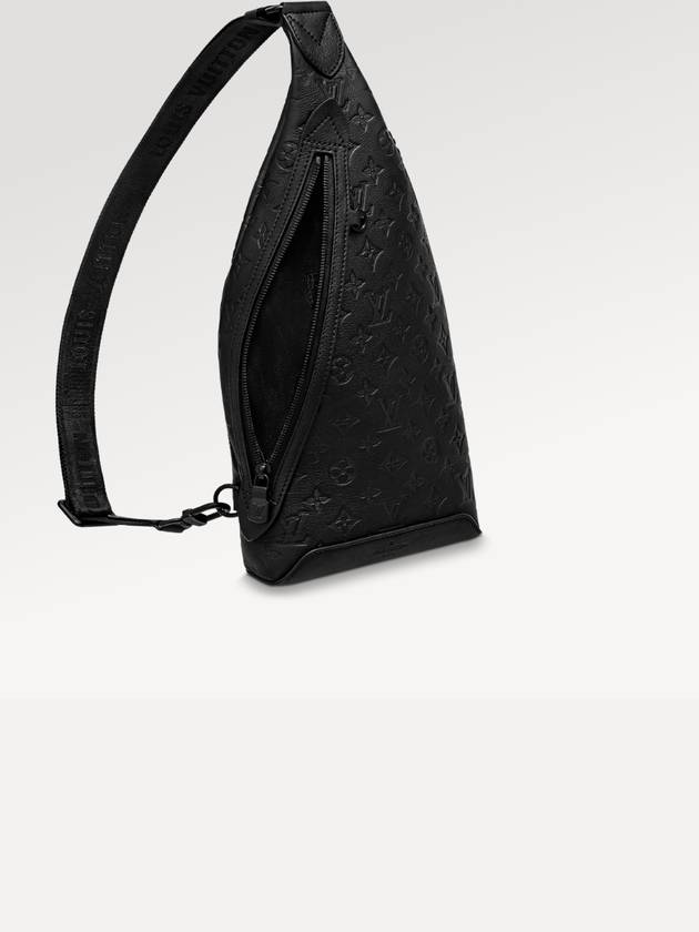 Duo Monogram Calfskin Sling Bag Black - LOUIS VUITTON - BALAAN 4