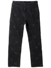 Men s Straight Jeans 13 oz Denim Black PU197 - NEEDLES - BALAAN 1