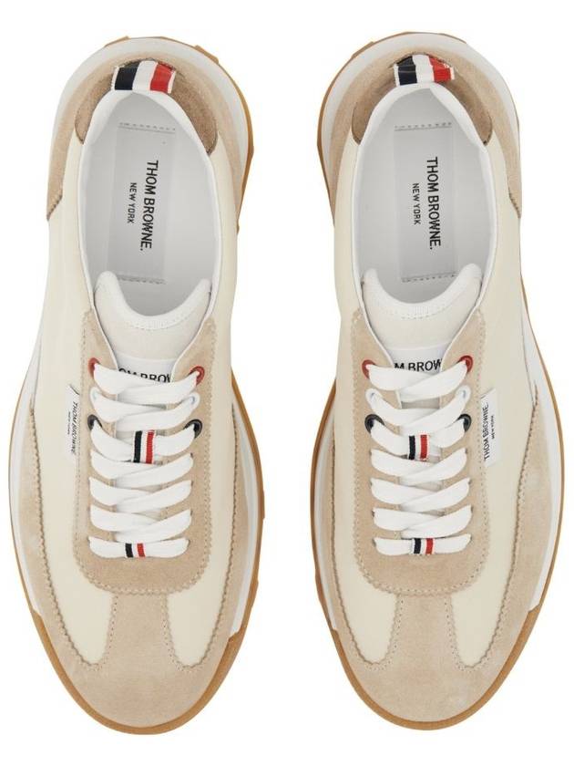 Tech Runner Low Top Sneakers Beige - THOM BROWNE - BALAAN 6