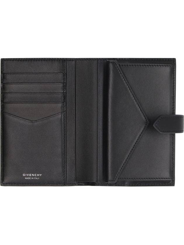 G Cut 4G Leather Card Wallet Black - GIVENCHY - BALAAN 5