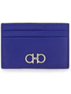 Gancini Card Wallet Blue - SALVATORE FERRAGAMO - BALAAN 2