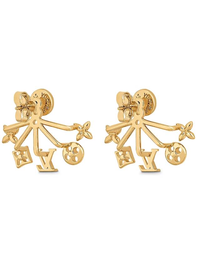 Cruiser Earrings Gold - LOUIS VUITTON - BALAAN 3