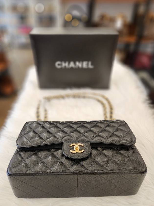 Women s Classic Large Caviar Gold Plated Condition A - CHANEL - BALAAN 3