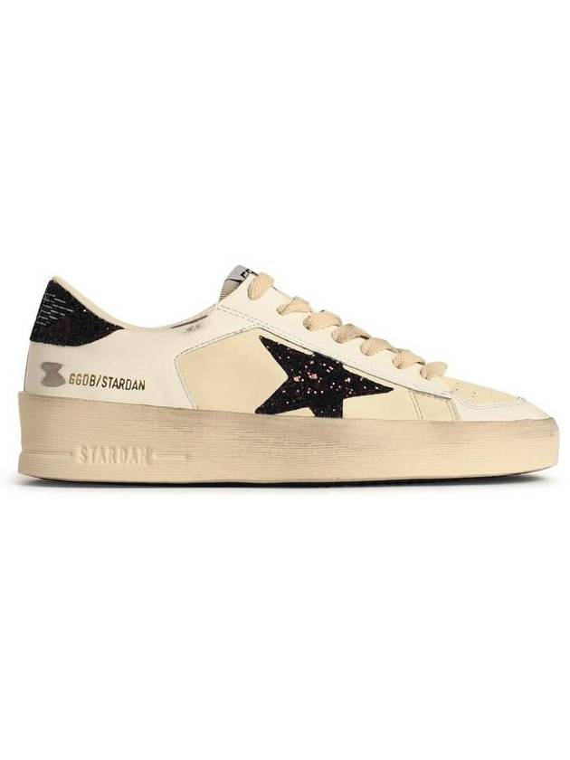 Golden Goose 'Stardan' White Leather Sneakers - GOLDEN GOOSE - BALAAN 1