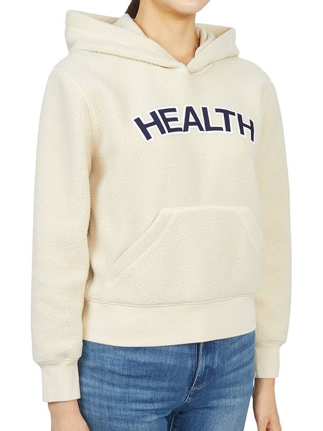 Sherpa Health Hoodie Ivory - SPORTY & RICH - BALAAN 4