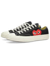 Converse Chuck Taylor Low Black 150206C - COMME DES GARCONS PLAY - BALAAN 1